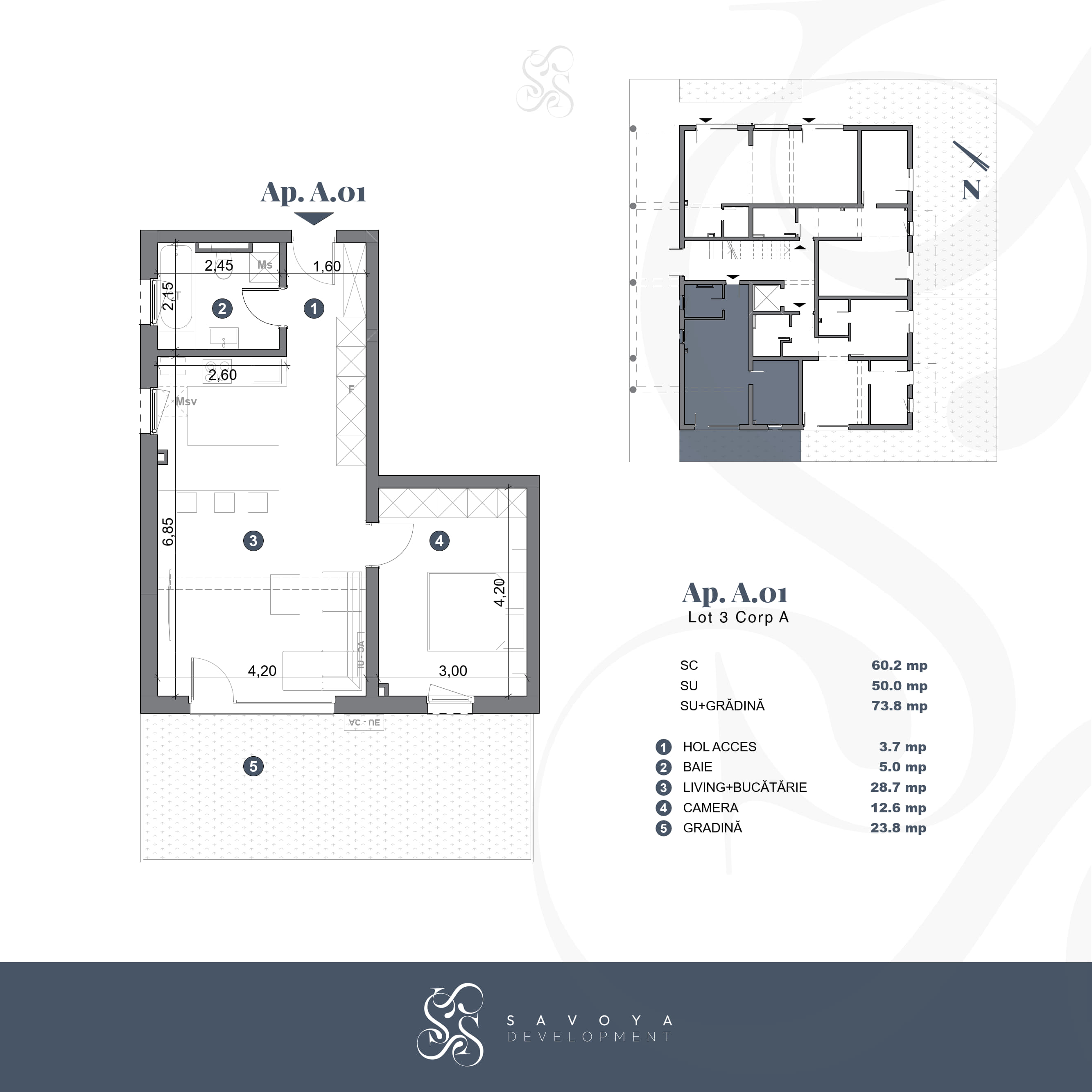 schiță plan apartament