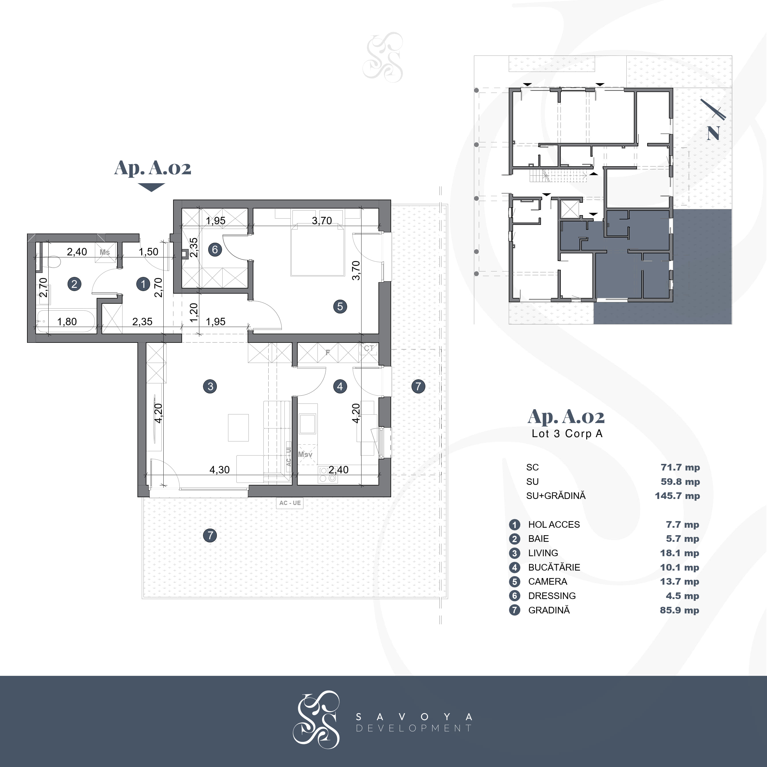 schiță plan apartament