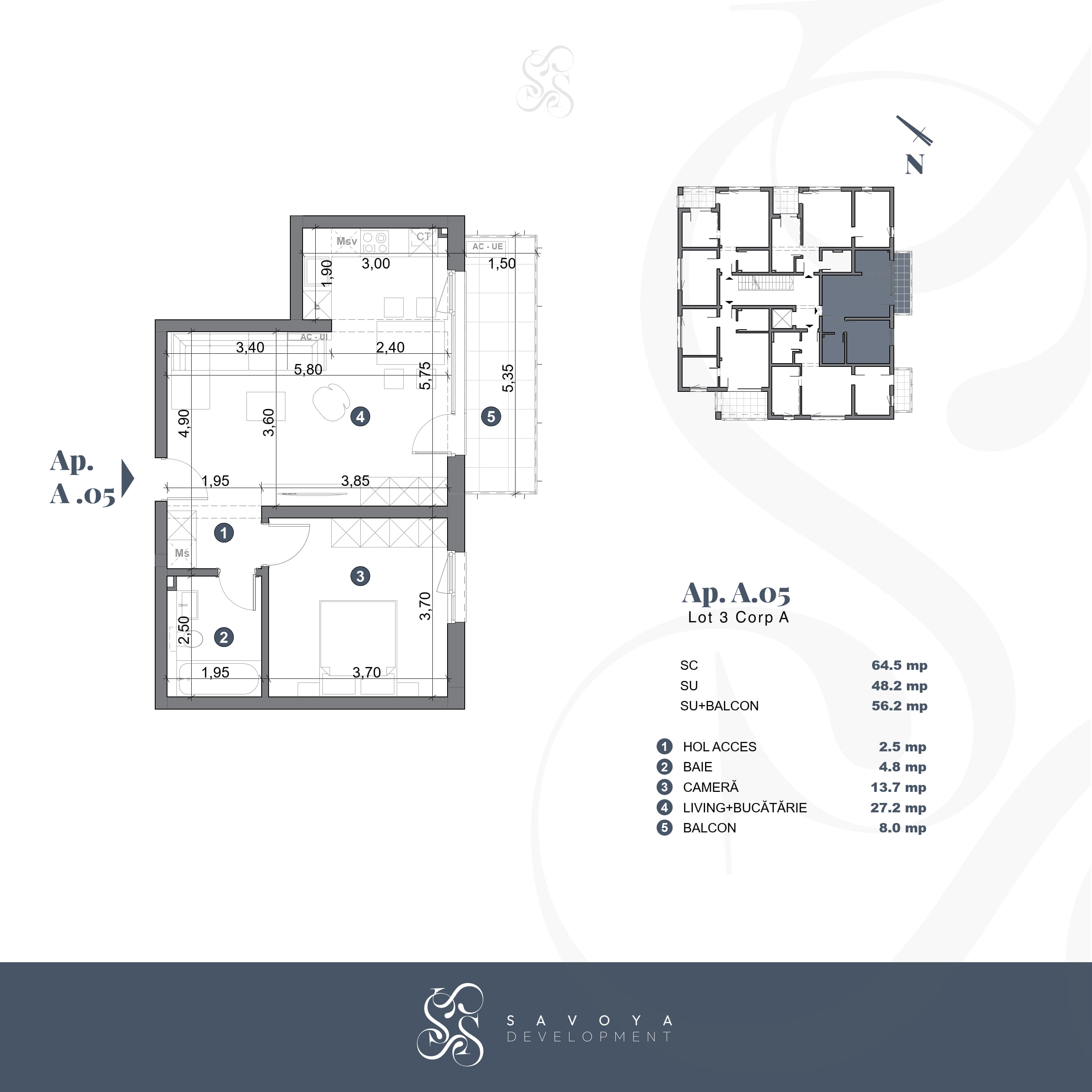 schiță plan apartament