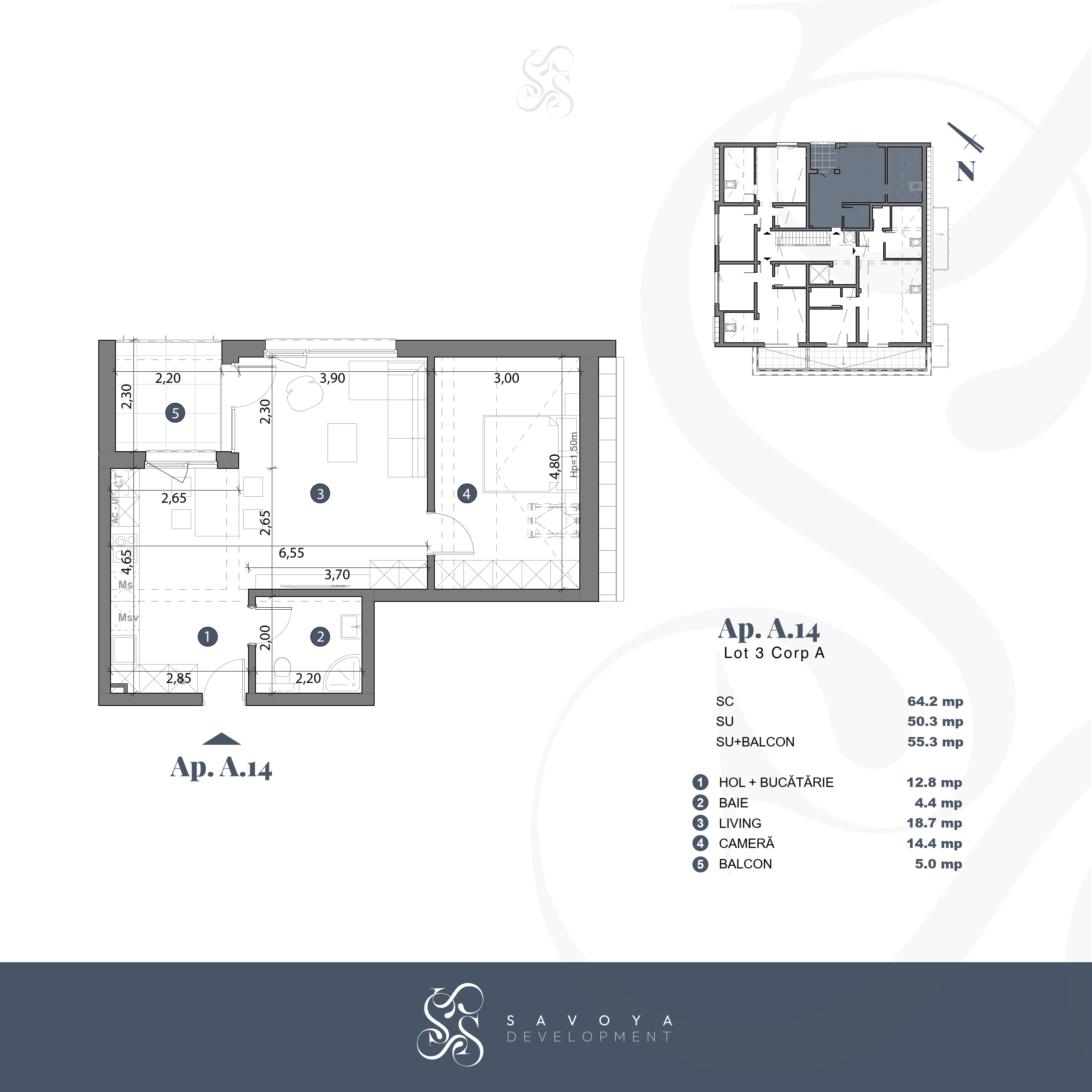 schiță plan apartament