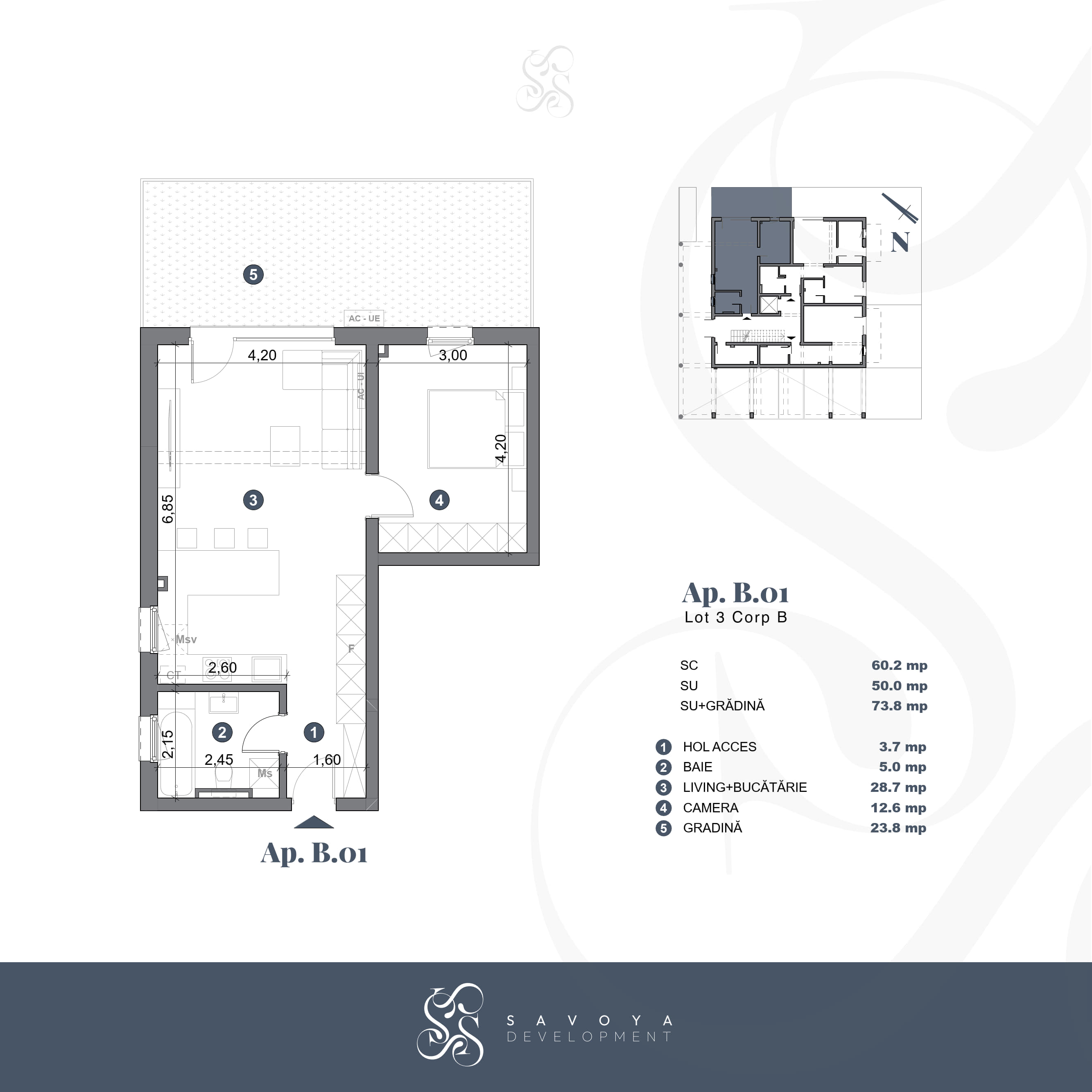 schiță plan apartament
