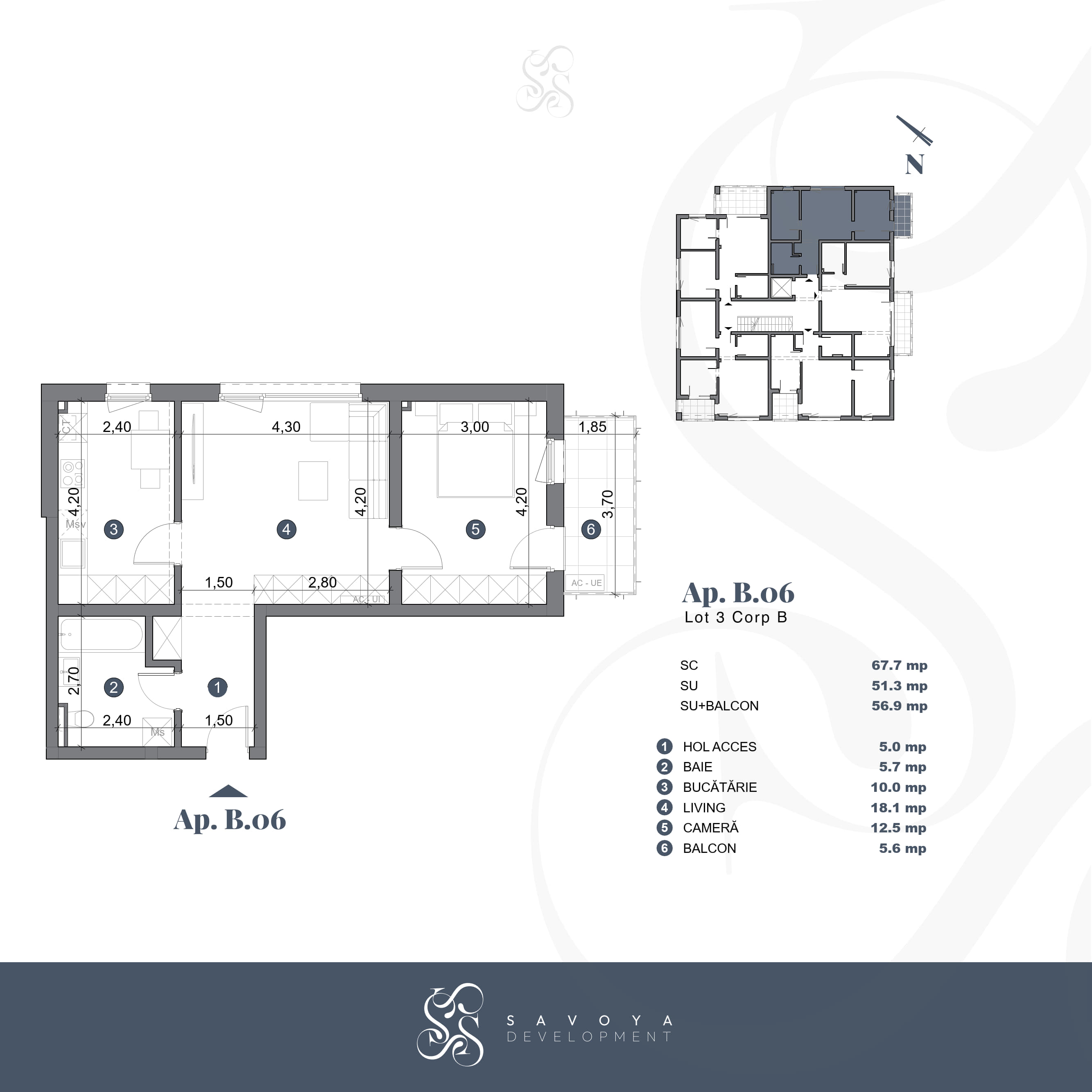 schiță plan apartament